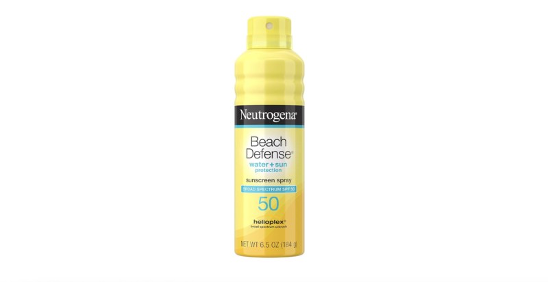 Neutrogena Beach Defense sunscreen spray