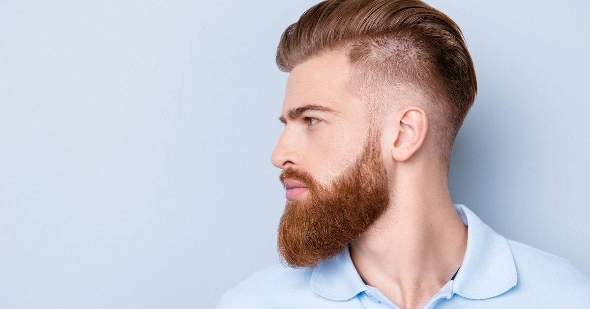 One of the simplest ways to fade a beard the exact means